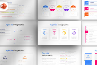 Agenda PowerPoint Infographic Template